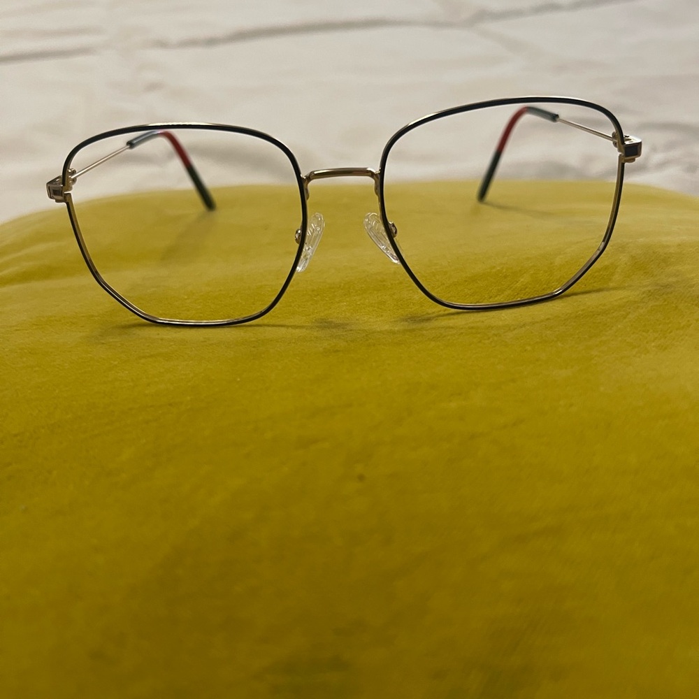 Gucci Gold Hexagonal Glasses